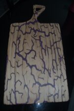 Lichtenberg Purple Cutting Board 1 - Image 2