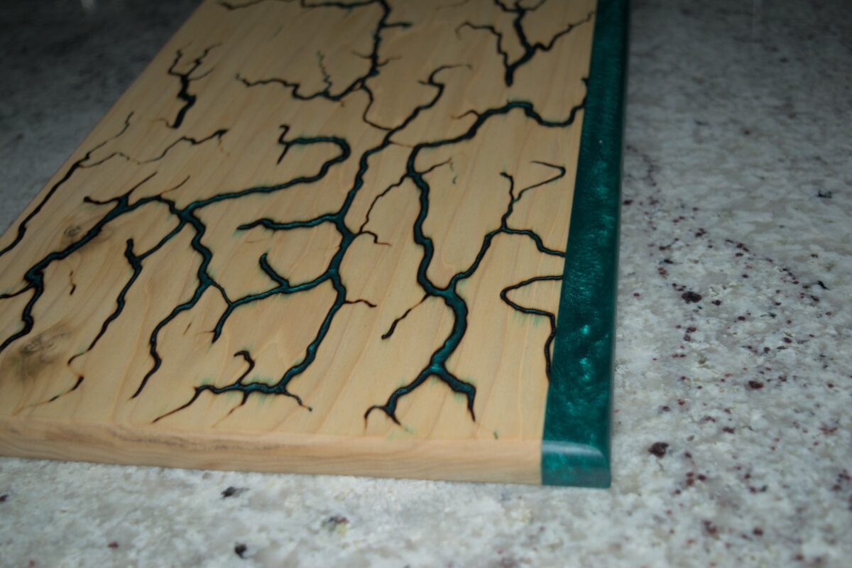 Emerald Green Serving Tray 1