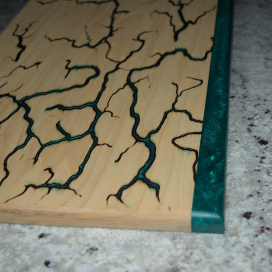 Emerald Green Serving Tray 1