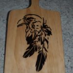 The Feathered Eagle Cutting Board 1