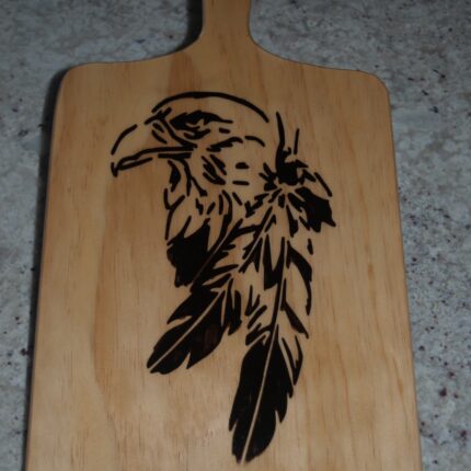 The Feathered Eagle Cutting Board 1