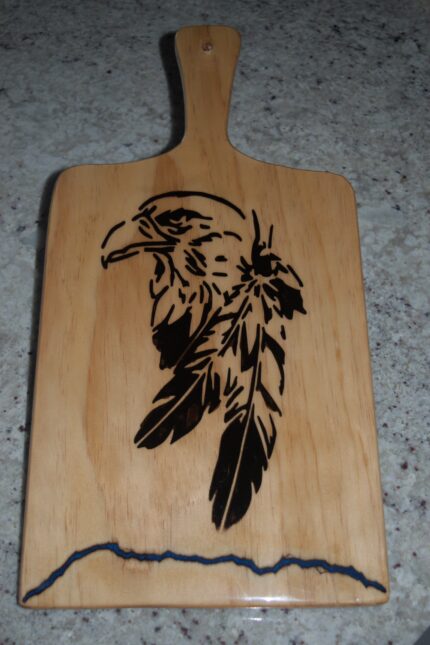 The Feathered Eagle Cutting Board 1
