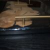 Black and Olive Wood Serving Tray 1 - Image 4